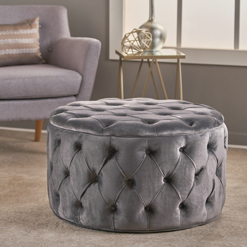 En velours gris - polyvalent pour une détente élégante