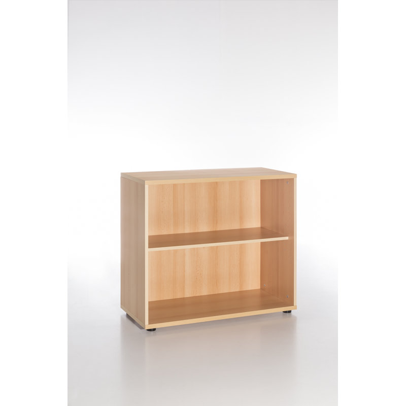 Altamahaw 76.8cm H x 85cm W Standard Bookcase, Samerberg Beech