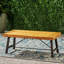 Table basse d'extérieur rustique