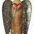Angel with Heart Christmas Figurine-1688364194