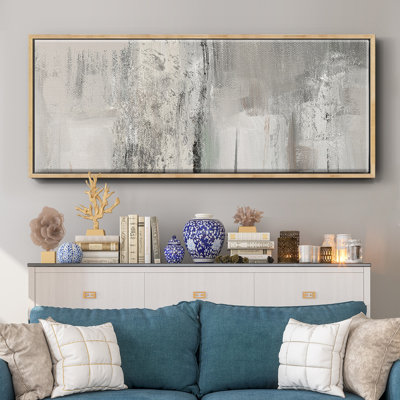 Glittering Shoreline- Framed Canvas