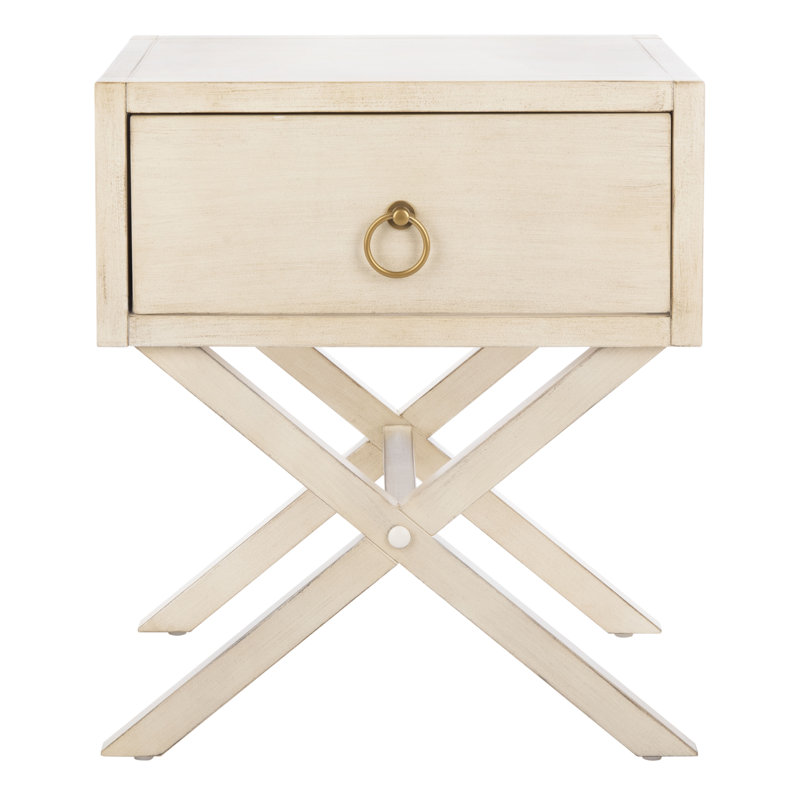 Commer 19.02'' W Nightstand, Antique White