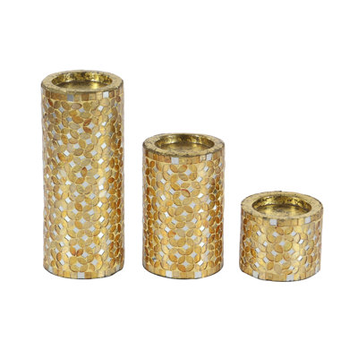 Ensemble de chandelles de table en métal