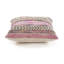 Coussin décoratif en mélange de coton rayé Kennamer -756502873