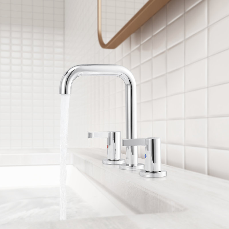 Electra Polished Chrome Widespread 2-Handle Bathroom Faucet