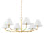 Stacey 6 Light Chandelier by Becki Owens for Hudson Valley Lighting-1406571159