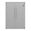 Réfrigérateur / congélateur convertible de 27,2 pieds cubes Forno Maderno de 2 à 28 po de largeur avec garniture décorative