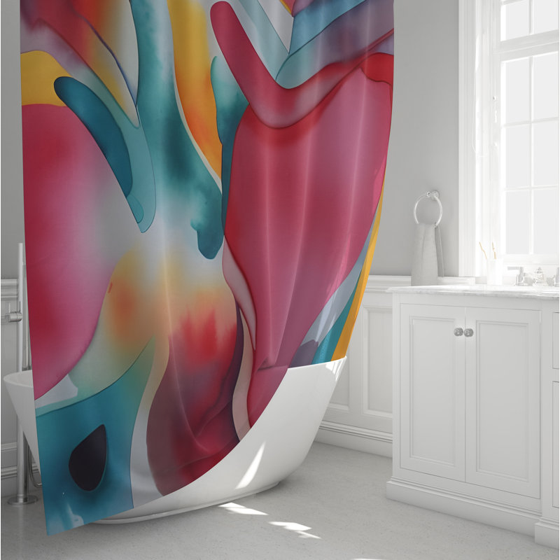 Rideau de douche Alino, H 72 po x l 70 po