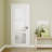 Frosted Glass 3-Lite Slab Solid Manufactured Wood Core Standard Door-93547386