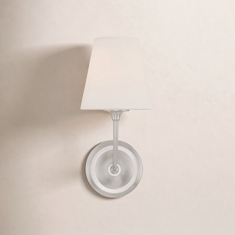 Libby 1 - Light Armed Sconce, Brushed Nickel