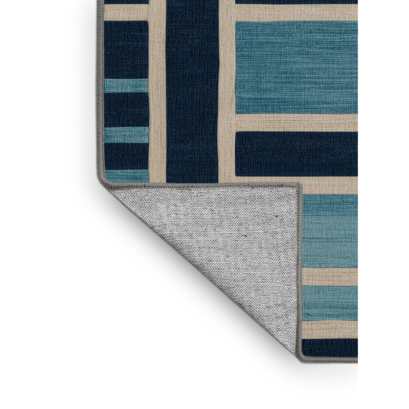  Tapis bord de mer lavable Urban Seaside, Tapis de couloir 2 pi x 5 pi
