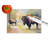 Wood Bison Glass Cutting Board Large