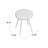 Debria Steel Accent Stool-20657374