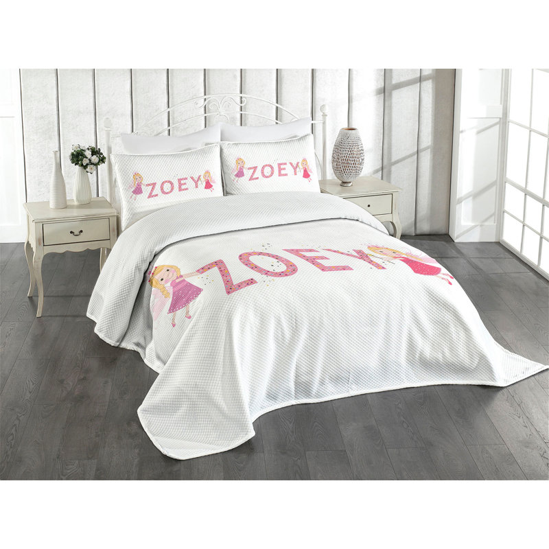 White King Polyester Girls' Bedspread Set