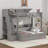 Twin Over Full Bunk Bed With Storage Shelves, Stairs, Trundle-122259728