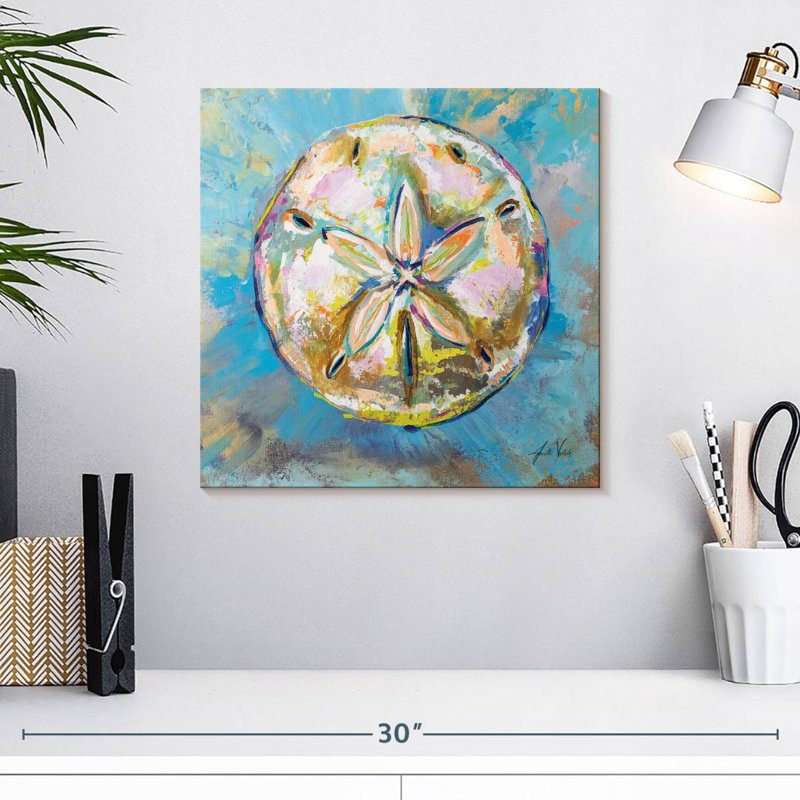 Brampt Sand Dollar, 16" H x 16" W