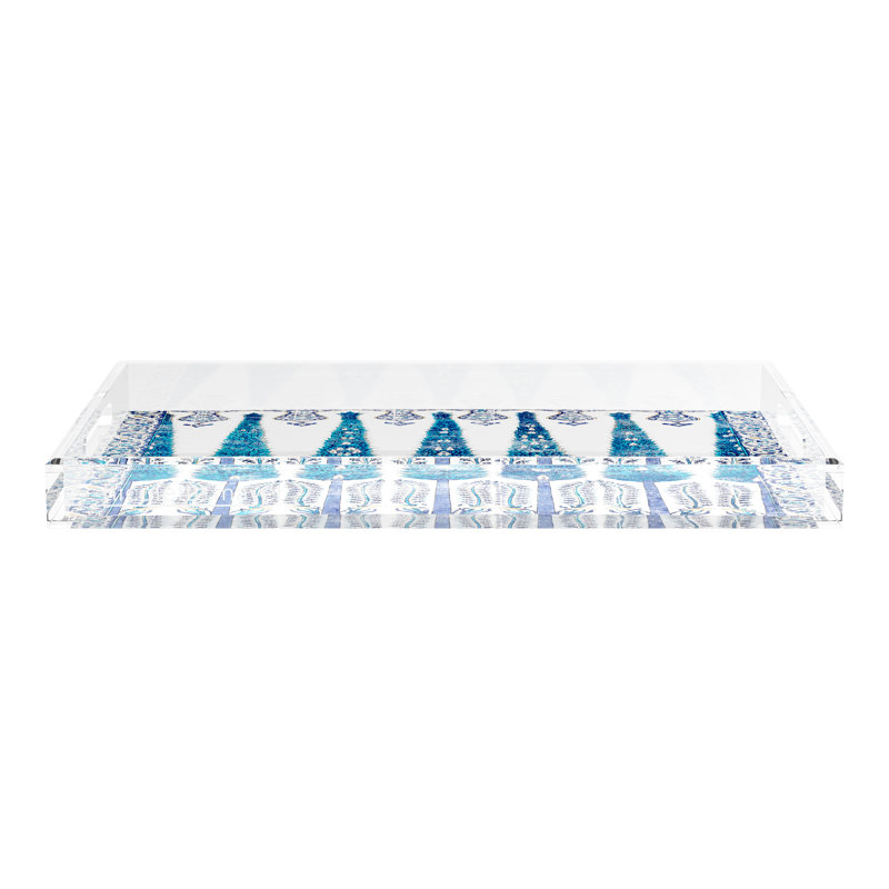 Plateau décoratif Topkapi Garden, L 22,5 po x P 14,5 po x H 2 po