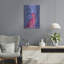 Art mural en métal «Jungle Cats 2 Bright» par Janelle Penner-106418233