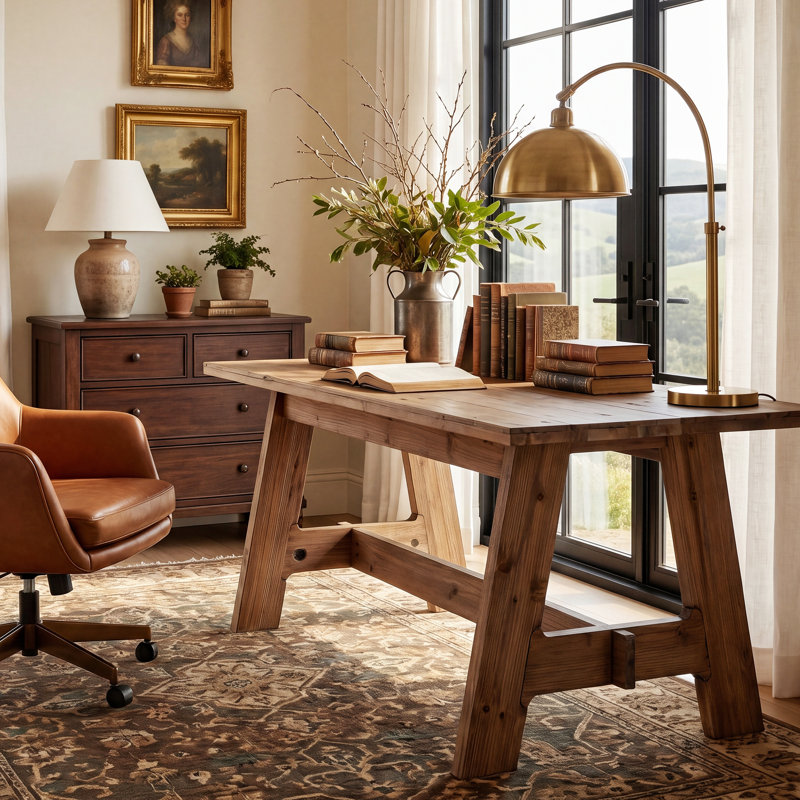 Bureau de direction 63 "en bois massif