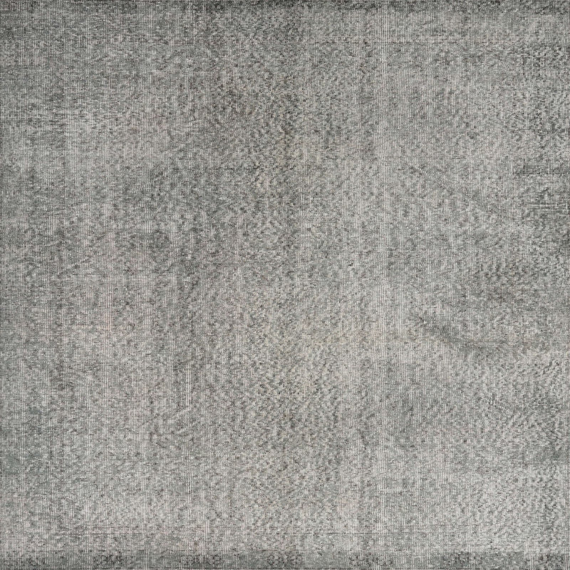 Tapis oriental multicolore tissé à la machine Oriental, Carré de 6 pi