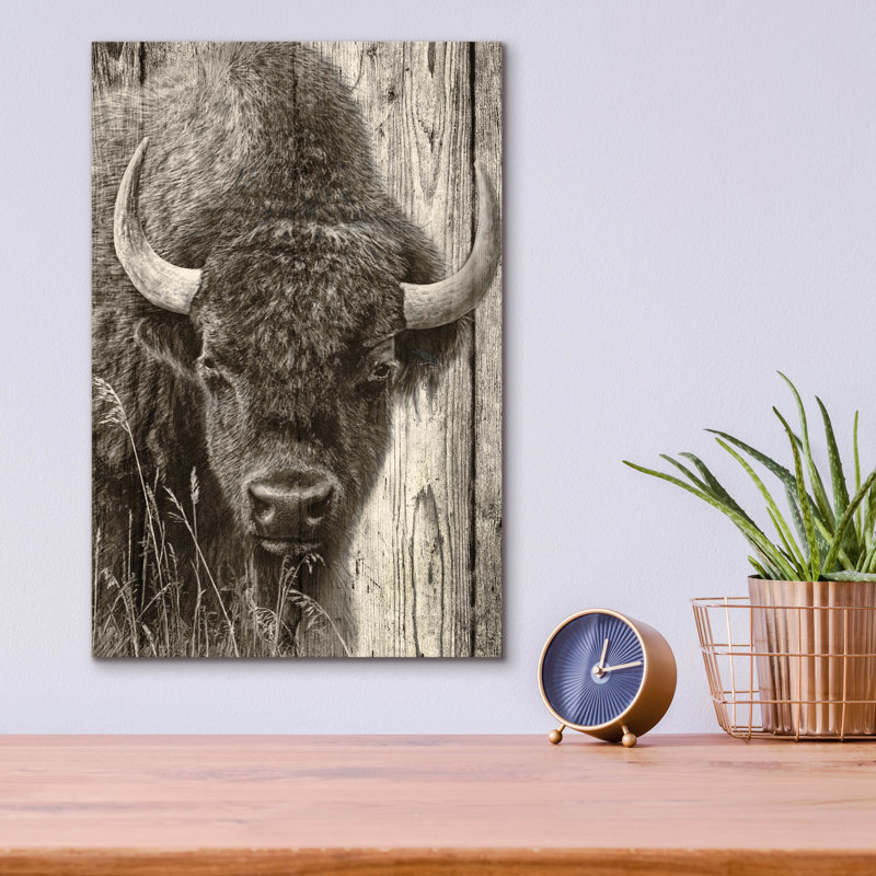 "Woodgrain Antiques 03" par Gordon Semmens, H 16 po x l 12 po x P 0,13 po