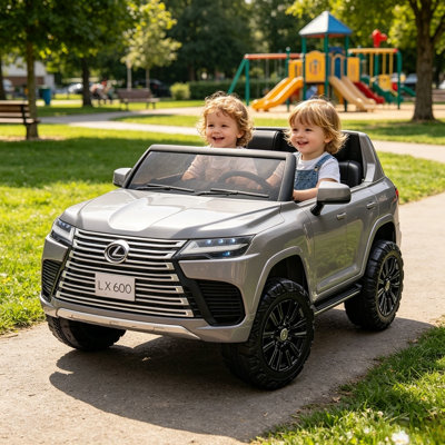 Licensed LEXUS LX600 24V 2-Seater Kids Ride On Car, Remote Control
