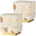 Ivory/Brass Gold