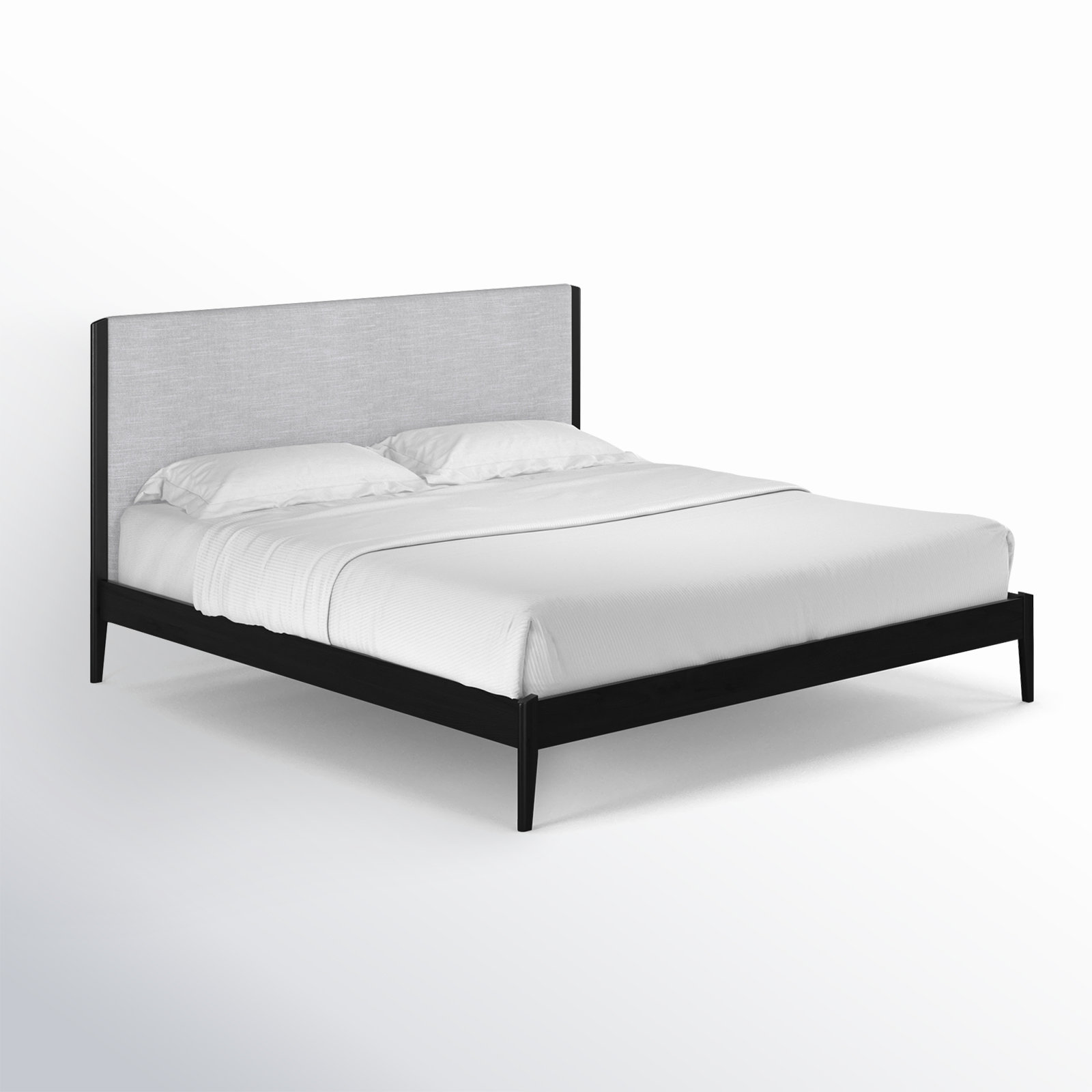 Javi Platform Bed, Queen, Black
