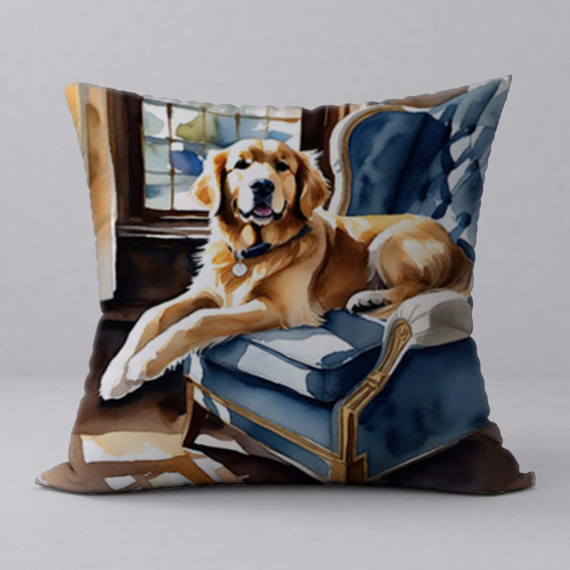 Polyester Throw Square Pillow Cover & Insert