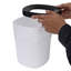 Plastic Open Waste Basket - 1.32 Gallons-91760941