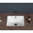 Go Peak Track 14'' Ceramic Rectangular Bathroom Sink with Overflow