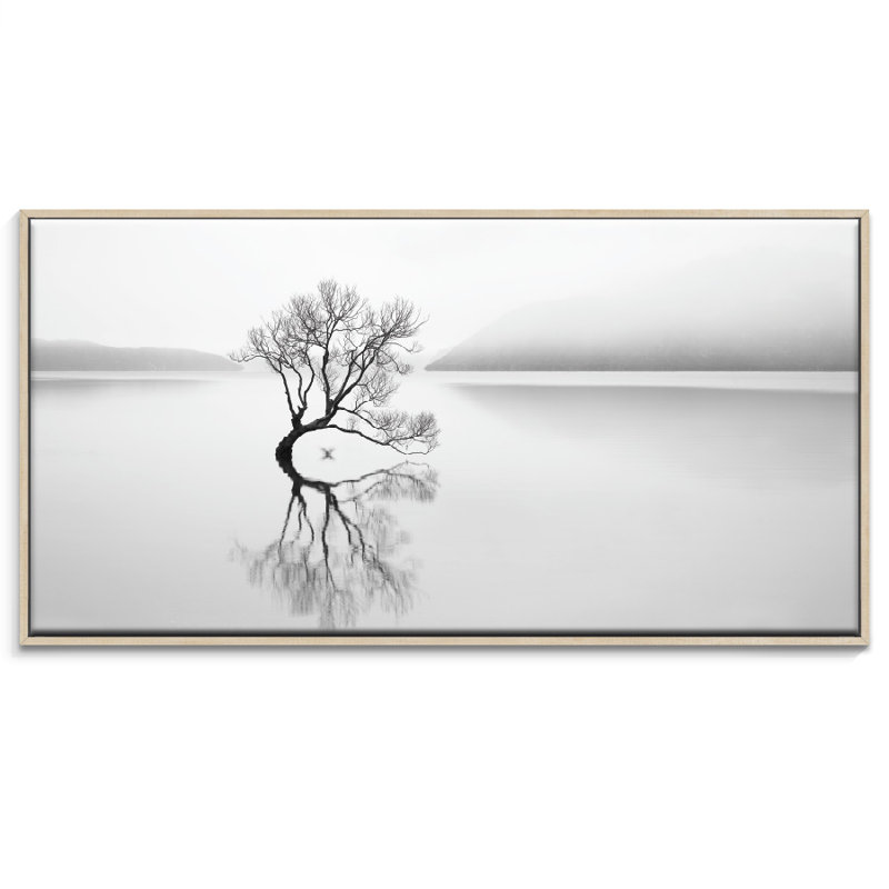 Print on Canvas, 31cm H x 61cm W, Timber Floater Frame