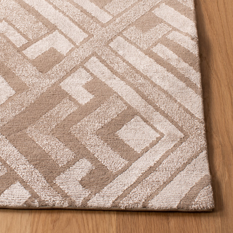 Ralph Lauren Deco Bas Wool, Viscose Rlr6722B Rug, Rectangle 10' x 14'