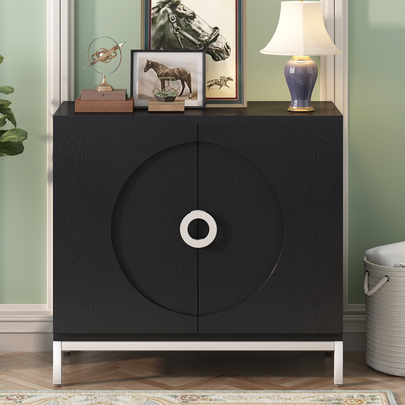 Armoire de rangement Marycatherine, Noir
