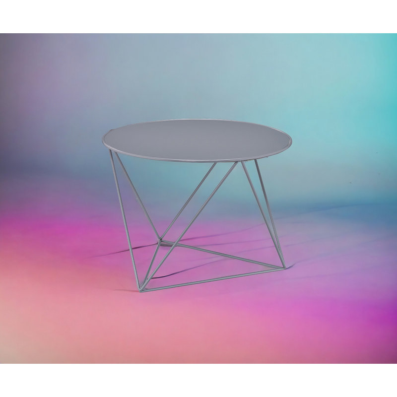 Table d'appoint grise