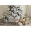 Arbre de Noël artificiel épinette vert enneigé-912979465