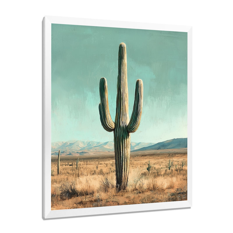Markai - Floral Wall Art, H 44 po x l 34 po, Reproduction encadrée d'une seule photo, Blanc