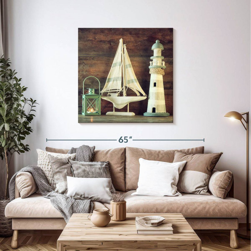 Mini nautical decor Aletra, H 39 po x l 39 po