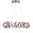 Calahan Dimmable LED Geometric Chandelier