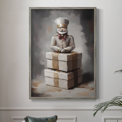 «Christmas Holiday Art», série 2-L III, reproduction encadrée - bois massif XMAI81831