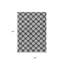 Tapis extérieur lavable à pois 3 pi x 5 pi