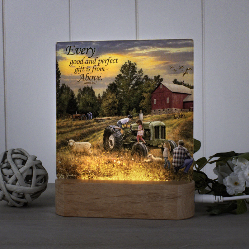 Gift from Above W/ Scripture Night Light