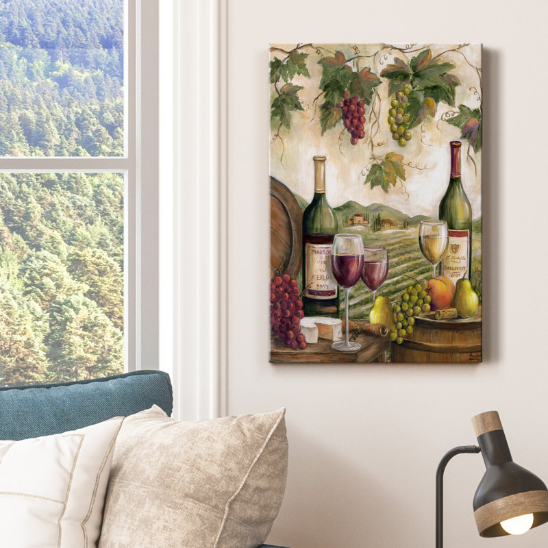 «Pretty Pampas I», reproduction d'art, H 18 po x l 12 po x P 1 po, Toile tendue, Blanc