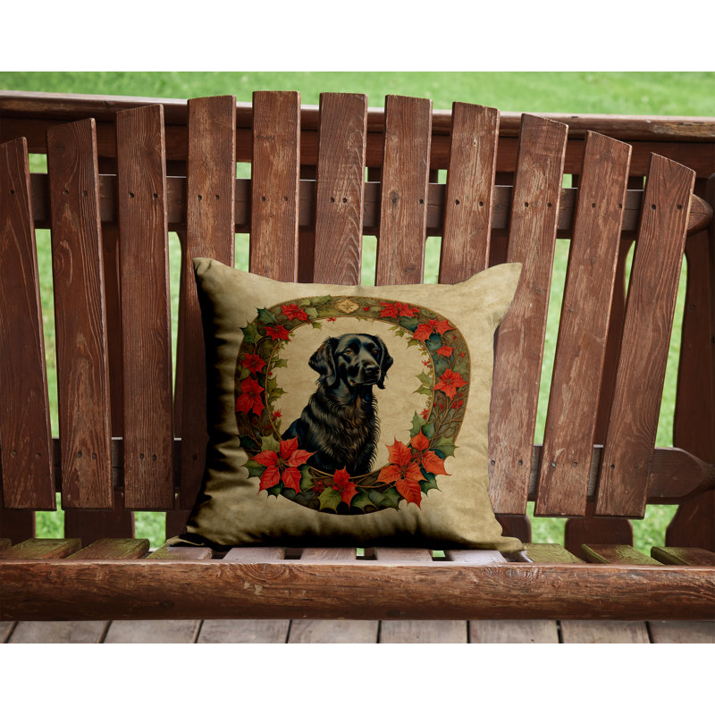 Coussin Christmas, 14 po x 14 po, Carré