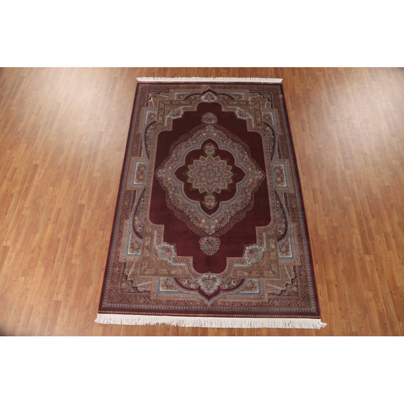 Tapis traditionnel bourgogne 7 x 10