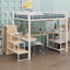 Lit mezzanine double Hachiro Kids-359044049