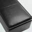 Banc de rangement rembourré en similicuir Cogdill au fini noir, H 14,25 po x l 47 po x P 17,88 po-205645792