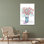 Art sur toile tendu Lark Manor ™ Roberts, Kait Gallery: Bloom Inspiration KR733