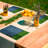 Polyester Abstract Rectangle Placemat