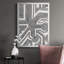 «Dots And Dash II», reproduction d'art sur toile-1387362586-1387362587